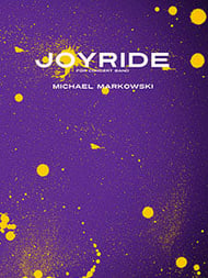 Joyride Concert Band sheet music cover